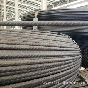 Prestressed steel wire 9 mm spiral ribbed surface